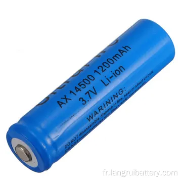 Batterie au lithium 18650 3,7V 1200mAh Lice de batterie Li-ion